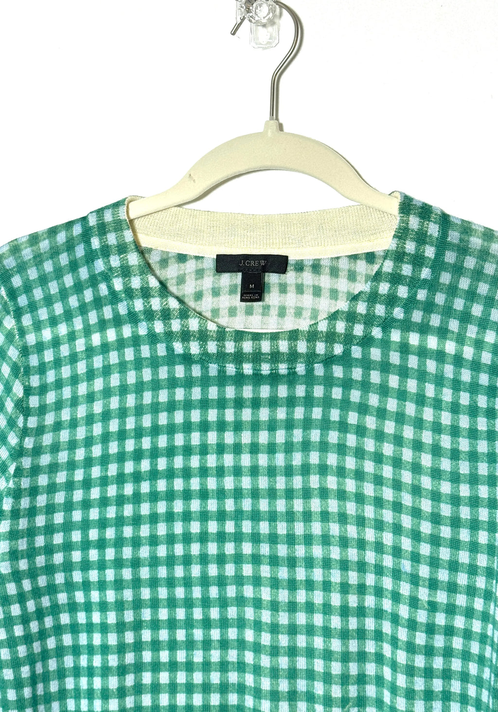 The Heritage Gingham Knit Second Season Golf