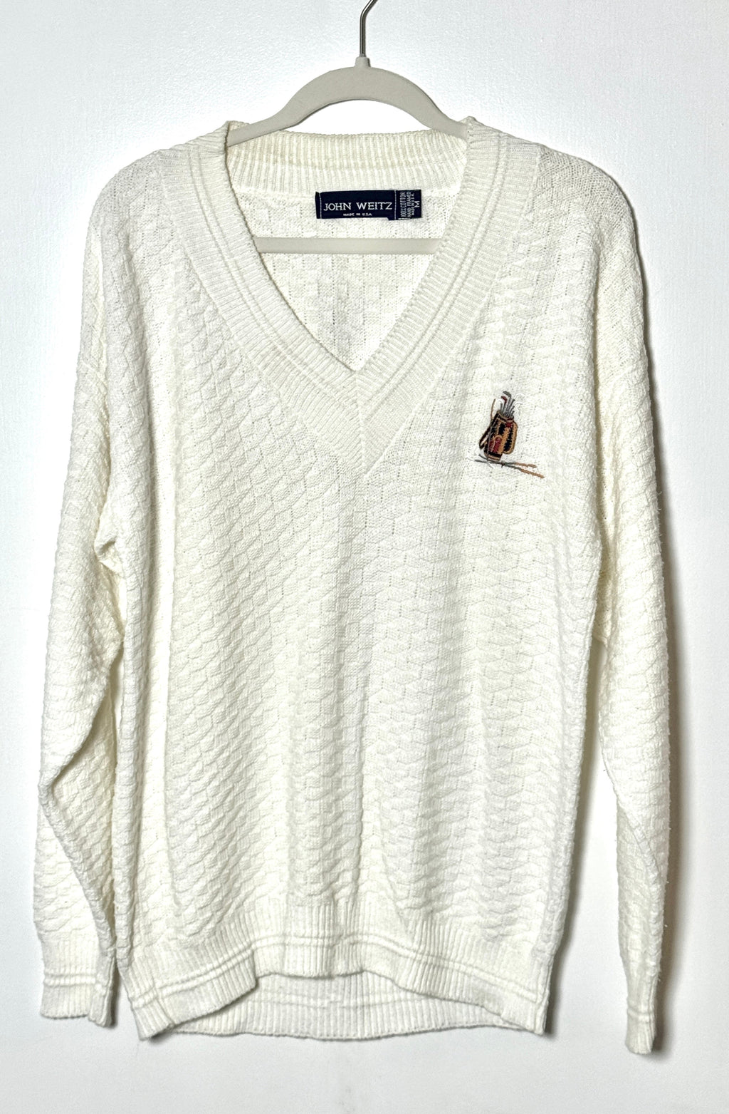The Caddie Vintage Knit Sweater Second Season Golf