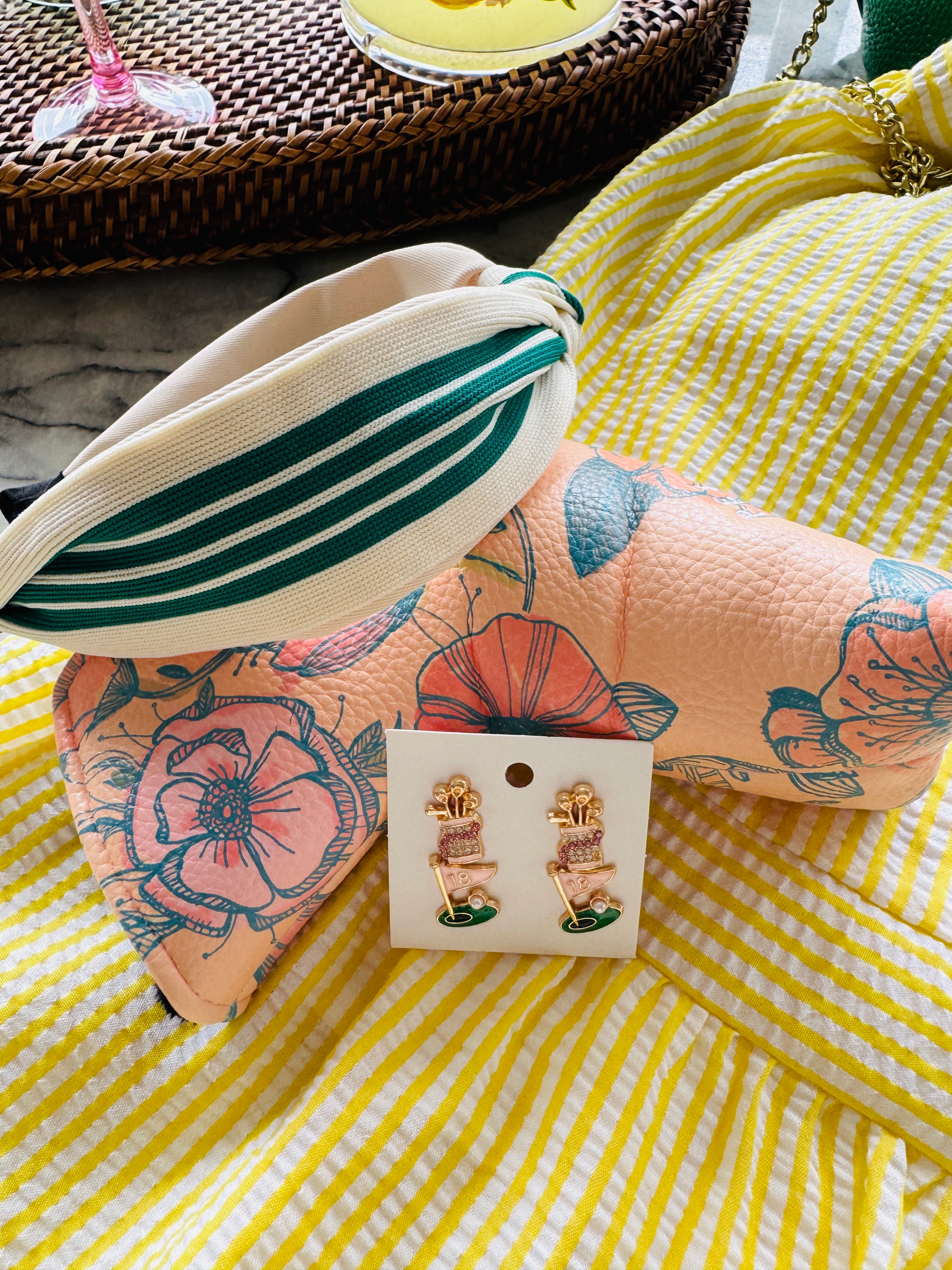 The 18th Hole Earrings